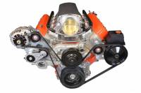 ICT Billet - ICT Billet 551751-1 - LS Corvette Power Steering Bracket Kit LS2 LS3 CTSV G8 SS(uses LS1 Camaro Pump) - Image 3
