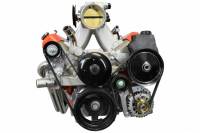 ICT Billet - ICT Billet 551785-3 - LS Truck Power Steering Bracket Kit Swap 5.3L 6.0L 4.8L (LS1 Camaro PS Pump) - Image 2