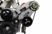 ICT Billet - ICT Billet 551796-2 - LS  Swap Alternator & Power Steering Bracket Kit Camaro LS1 GTO LS2 Compatible with BMW 330i E46 - Image 6