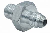 ICT Billet - ICT Billet F04ANM1212 - 4AN Flare to M12x1.25mm Thread Straight Fitting Aluminum - Image 1