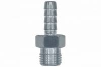 ICT Billet - ICT Billet F060R312BA - Straight 6AN ORB to 5/16" Hose Barb Fitting Bare Aluminum - Image 4