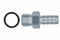 ICT Billet - ICT Billet F060R375BA - Straight 6AN ORB to 3/8" Hose Barb Fitting Bare Aluminum - Image 2