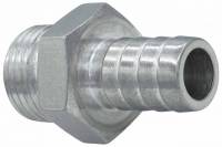 ICT Billet - ICT Billet F080R500BA - Straight 8AN ORB to 1/2" Hose Barb Fitting Bare Aluminum - Image 4