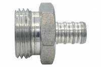 ICT Billet - ICT Billet F500PEX750GH - 1/2" Pex to 3/4" Male Garden Hose Aluminum Adapter (for non potable water) - Image 3