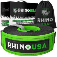 Rhino USA - Rhino USA TOWSTRAP-330 - 3’’ X 30’ Ultimate Recovery Tow Strap - Image 1