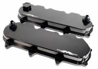 Motion Raceworks - Motion Raceworks 11-121BLK - Billet Gen V LT LVx V6 Valve Covers (Black Anodized Finish) - Image 1