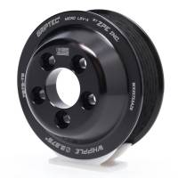 ZPE Griptech - ZPE Griptech WX33753AZ6 - 3.375" 6 Rib Whipple 5 Bolt L3V-A Black Pulley Only - Image 1