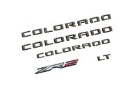 GM Accessories - GM Accessories 85660257 - Colorado Emblems in Black [2023+ Colorado] - Image 1