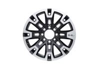 GM Accessories - GM Accessories 85537405 - 22x9.5-Inch 8-Spoke Wheel in Grazen Metallic with Machine Face [2024+ Hummer EV] - Image 1