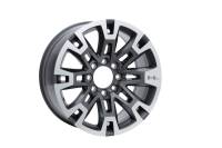 GM Accessories - GM Accessories 85537405 - 22x9.5-Inch 8-Spoke Wheel in Grazen Metallic with Machine Face [2024+ Hummer EV] - Image 2