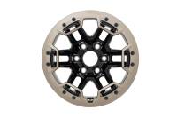 GM Accessories - GM Accessories 84605398 - 17x8-Inch Aluminum Multi-Spoke Beadlock Capable Wheel in Gloss Black with Tech Bronze Trim Ring [2023+ Colorado] - Image 2