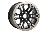 GM Accessories - GM Accessories 85628902 - 18x8-Inch 12-Spoke Beadlock Capable Wheel in Low Gloss Black with Oxide Gold Ring [2022+ Silverado 1500] - Image 1