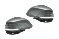 GM Accessories - GM Accessories 86824529 - Outside Rearview Mirror Covers in Vader with Laser Ablation Design [2024+ Lyriq] - Image 1