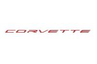 GM Accessories - GM Accessories 86526371 - Corvette Script Rear Emblem in Edge Red [C8 Corvette Z06 and E-Ray] - Image 2