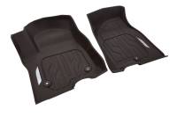 GM Accessories - GM Accessories 84776602 - First-Row Premium All-Weather Floor Liners in Very Dark Atmosphere with Chrome GMC Logo [2022+ Yukon] - Image 3