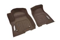 GM Accessories - GM Accessories 84776603 - First-Row Premium All-Weather Floor Liners in Teak with Chrome GMC Logo [2022+ Yukon] - Image 3