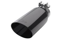 GM Accessories - GM Accessories 84521819 - 4.3L or 5.3L Black Chrome Single Outlet Exhaust Tip with Bowtie Logo [2019+ Silverado 1500] - Image 2