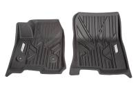 GM Accessories - GM Accessories 85654729 - First-Row Premium All-Weather Floor Liners in Jet Black with Chrome AT4X Logo [2023+ Canyon] - Image 1