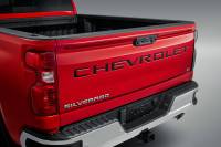 GM Accessories - GM Accessories 86528599 - CHEVROLET Tailgate Lettering Decal in Reflective Black Vinyl [2024+ Silverado] - Image 4