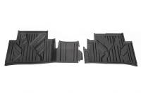 GM Accessories - GM Accessories 84909458 - Crew Cab Second-Row Interlocking Premium All-Weather Floor Liner in Jet Black [2023+ Colorado] - Image 2