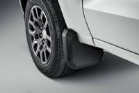 GM Accessories - GM Accessories 84944119 - Rear Flat Splash Guards in Black with Bowtie Logo [2023+ Colorado] - Image 2