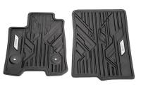 GM Accessories - GM Accessories 85654733 - First-Row Premium All-Weather Floor Mats in Jet Black with GMC Script [2023+ Canyon] - Image 4