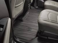 GM Accessories - GM Accessories 84205916 - Second-Row One-Piece Premium All-Weather Floor Mat In Ebony With Buick Logo - Image 2