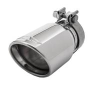 GM Accessories - GM Accessories 19165259 - 5.3L Polished Stainless Steel Angle-Cut Dual-Wall Exhaust Tips with Bowtie Logo - Image 3