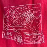 SDPC - SDPC APPRedCOPO - COPO Blueprint T-Shirt in Red - Image 4