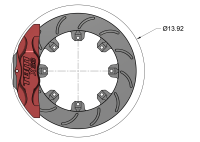 TBM Brakes - TBM Brakes 012-0209 - 3rd Gen F-body XS3 Front Extreme Street Brake Kit - Image 8